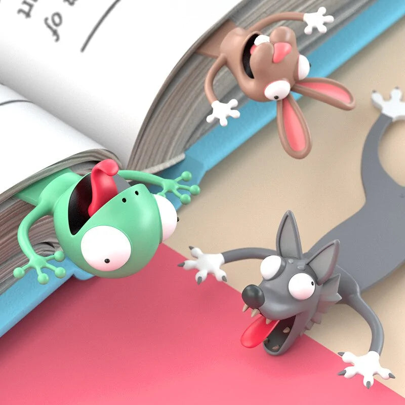Ouch! - Cute Animal Bookmarks