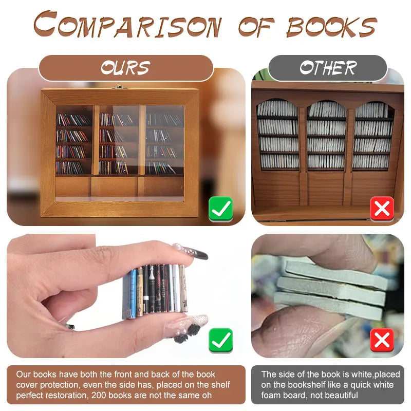 Shelf Shaker - Anti-Anxiety and Stress Relief Wood Bookshelf